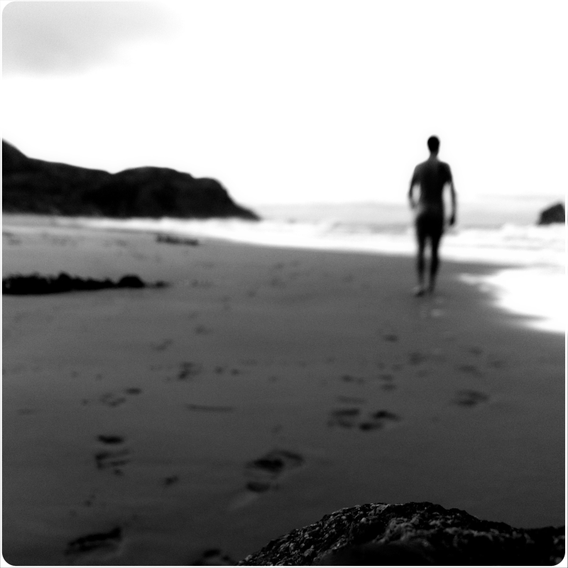 Quietly enjoying the beach